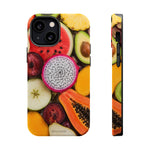 Tropical Fruit Magnetic Impact-Resistant Phone Case with MagSafe