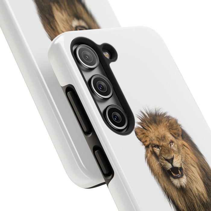 Tough Phone Cases with Lion roaring