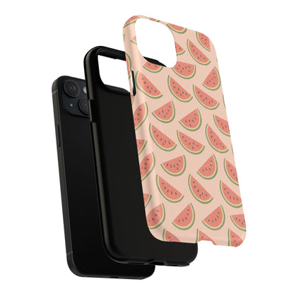 Watermelon Fruit Tough iPhone Case | Compatible with MagSafe