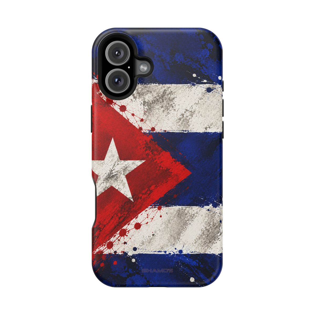 Cuban Flag MagSafe Impact-Resistant Phone Case