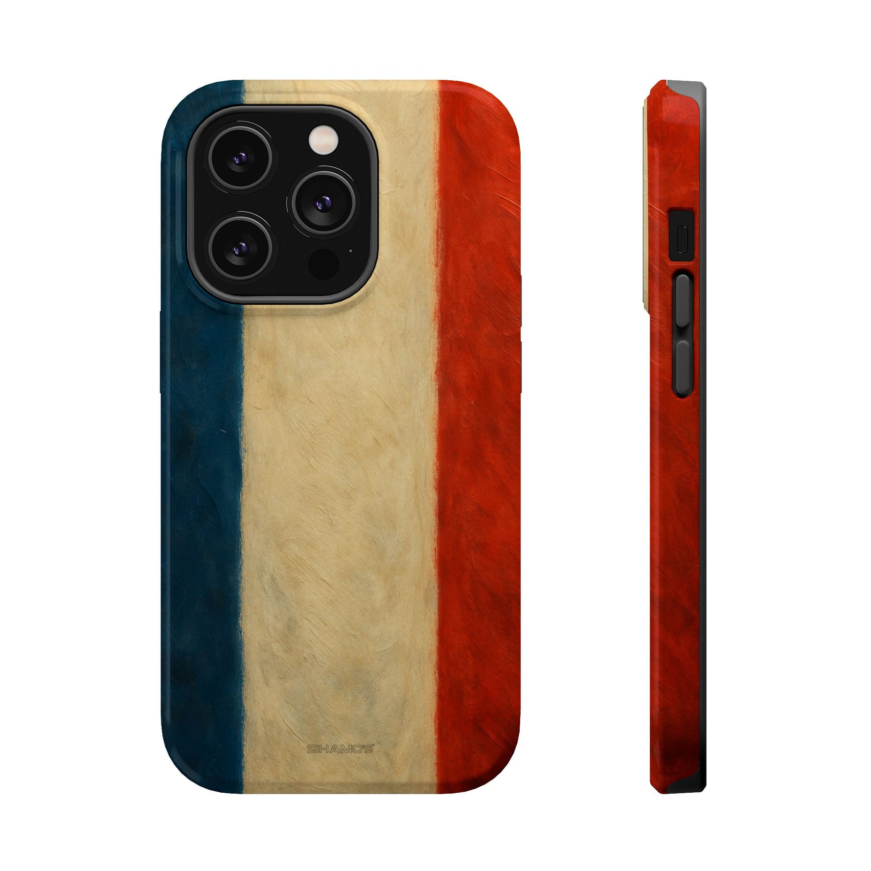 France Flag Tough Impact MagSafe iPhone Case
