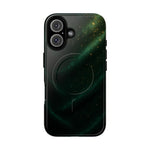 Luxury Series Emerald Galaxy iPhone Case with MagSafe - Shamo's