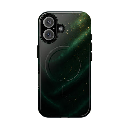 Luxury Series Emerald Galaxy iPhone Case with MagSafe - Shamo's
