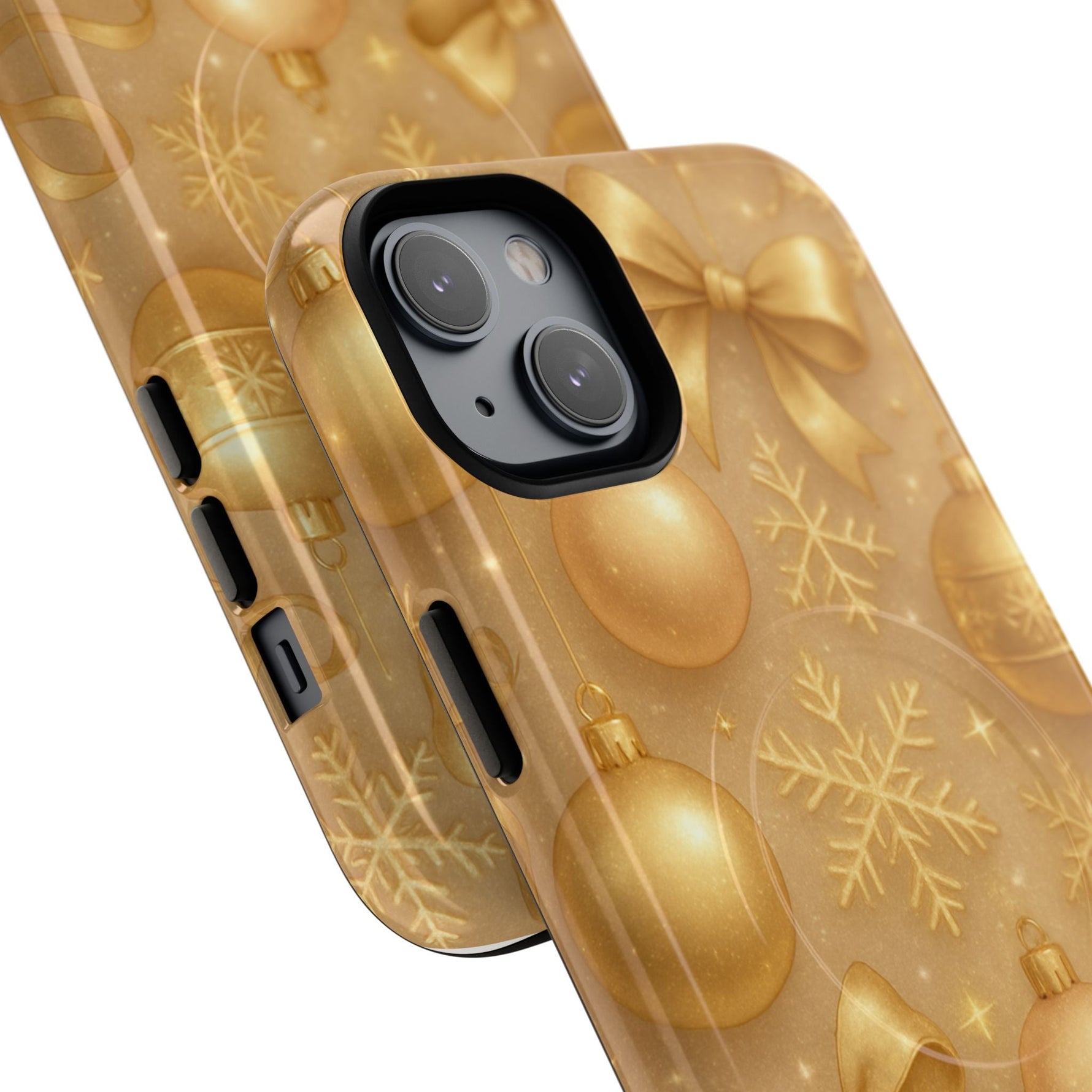 Holiday Gold Ornament iPhone Case | Compatible with MagSafe  Shamo's