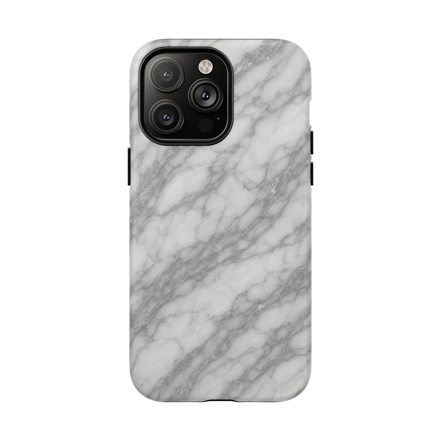 Silver Mist Marble iPhone Case with MagSafe - Shamo's
