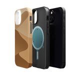 Neutral Desert Wave Design iPhone Case | MagSafe  Shamo's