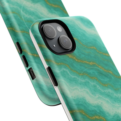 Ocean Marble Flow iPhone Case with MagSafe - Shamo's