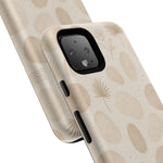 Neutral Pebble Pattern Tough iPhone Case  Shamo's