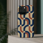 Mod Ribbon – Retro Geometric MagSafe Phone Case