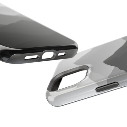 Monochrome Mountain Design iPhone Case | MagSafe  Shamo's