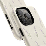 Lavender Minimal Bloom iPhone Case with MagSafe - Shamo's