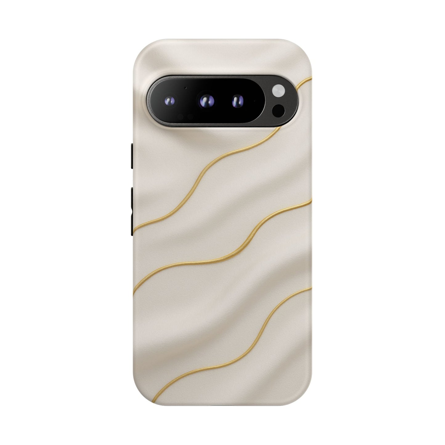 Elegant Gold Wave Tough iPhone Case