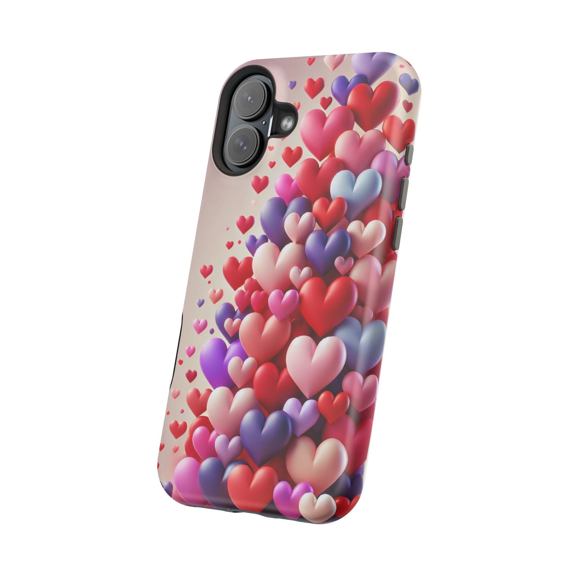 Love Hearts MagSafe iPhone Case — Magnetic, Impact-Resistant  Shamo's