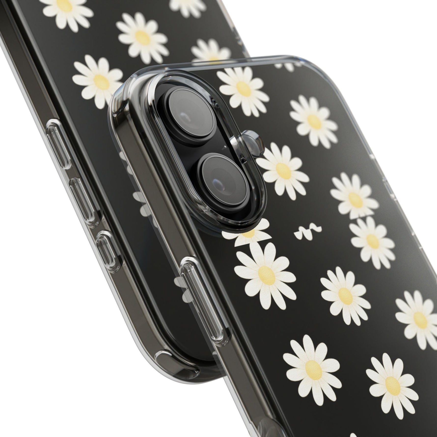 Daisy Floral Clear iPhone Case  Shamo's