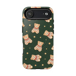 Funda para iPhone con diseño de osito de peluche y corazón (con MagSafe)