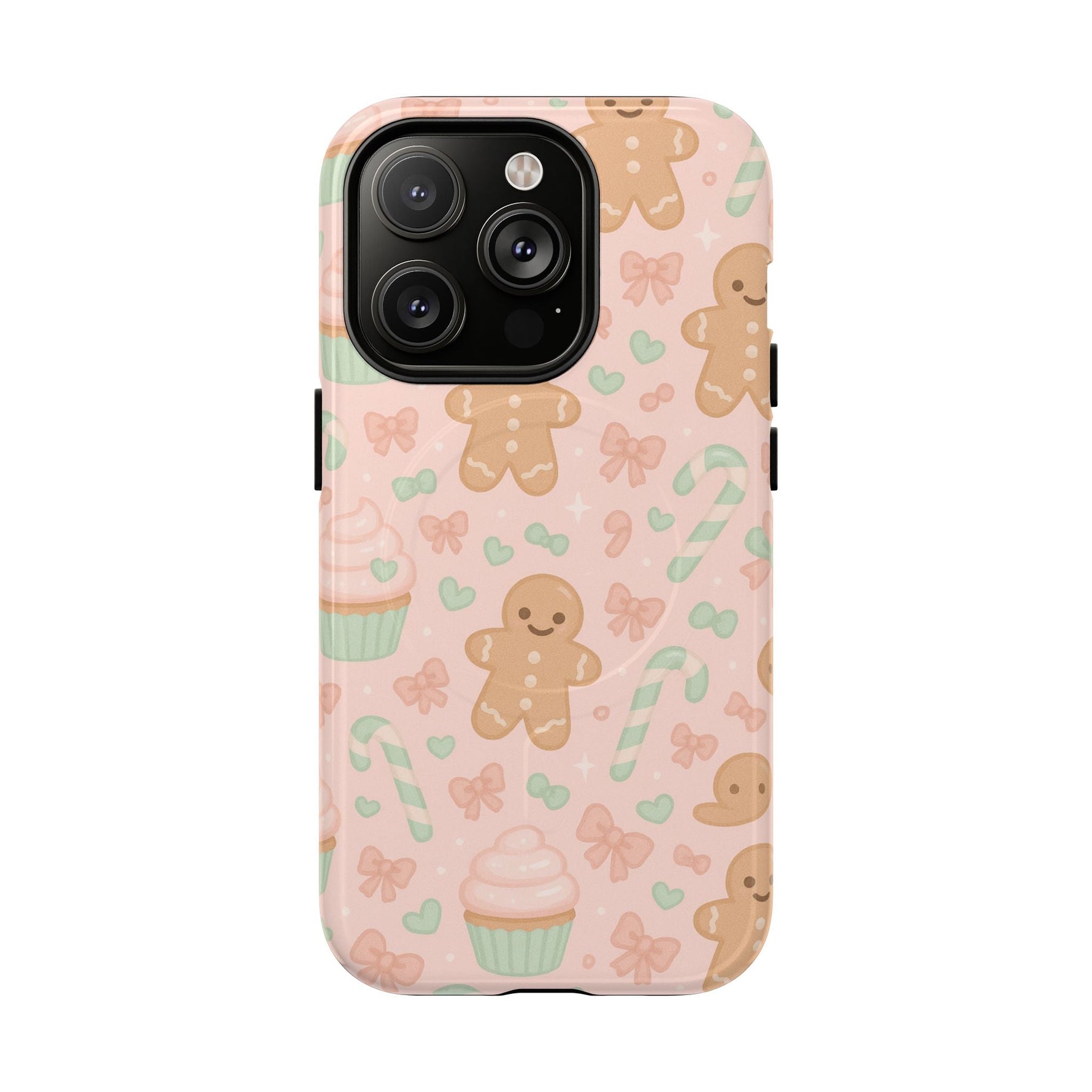 Gingerbread Candy Holiday Tough iPhone Case | compatible with MagSafe  Shamo's iPhone 14 Pro / Glossy
