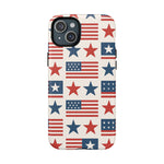 Patriotic American Flag iPhone Case | MagSafe