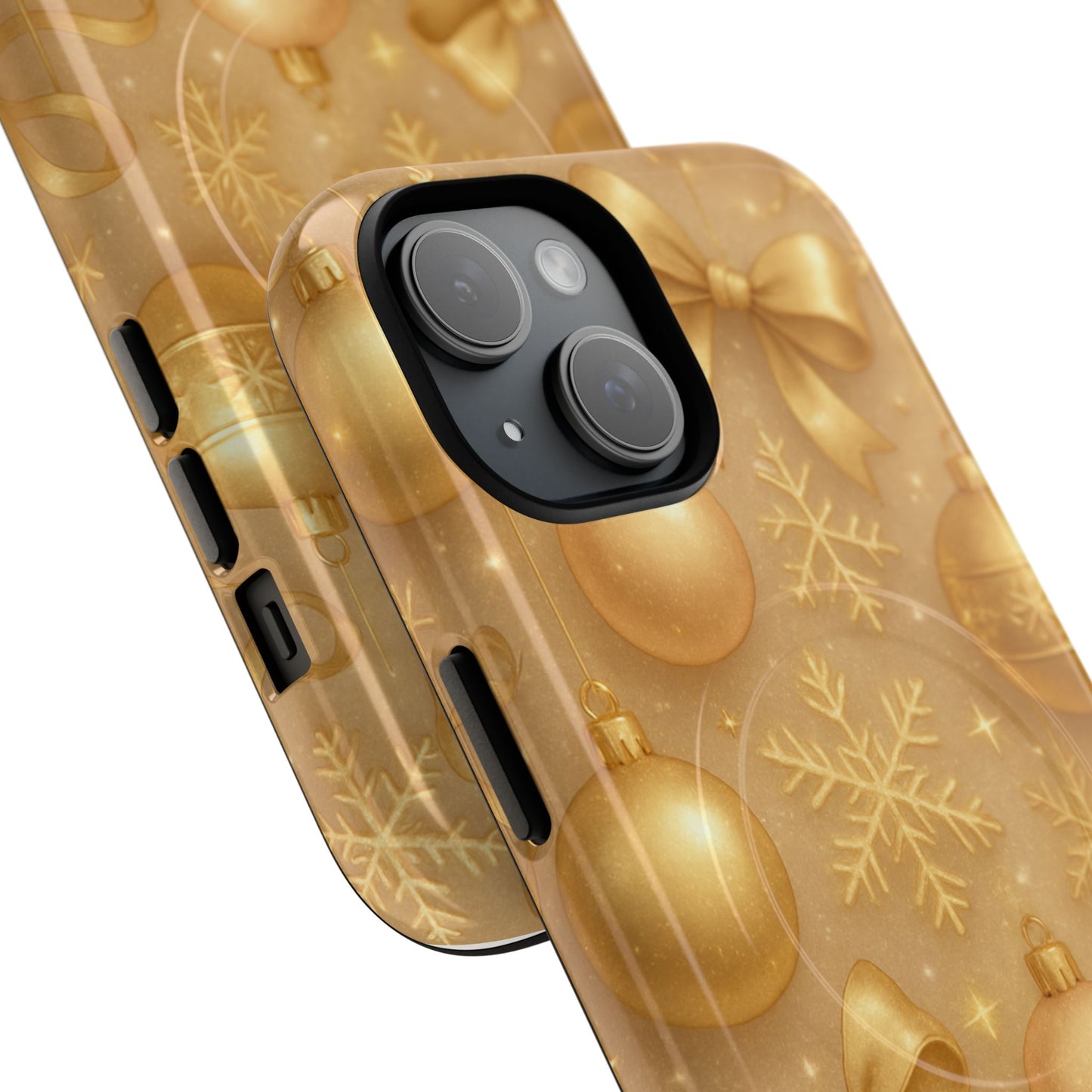 Holiday Gold Ornament iPhone Case | Compatible with MagSafe - Shamo's
