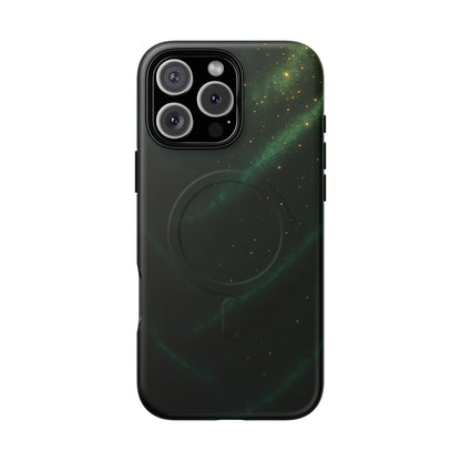 Luxury Series Emerald Galaxy iPhone Case with MagSafe - Shamo's