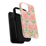 Floral Tough MagSafe Magnetic Phone Case - Stylish Protection for Your Device