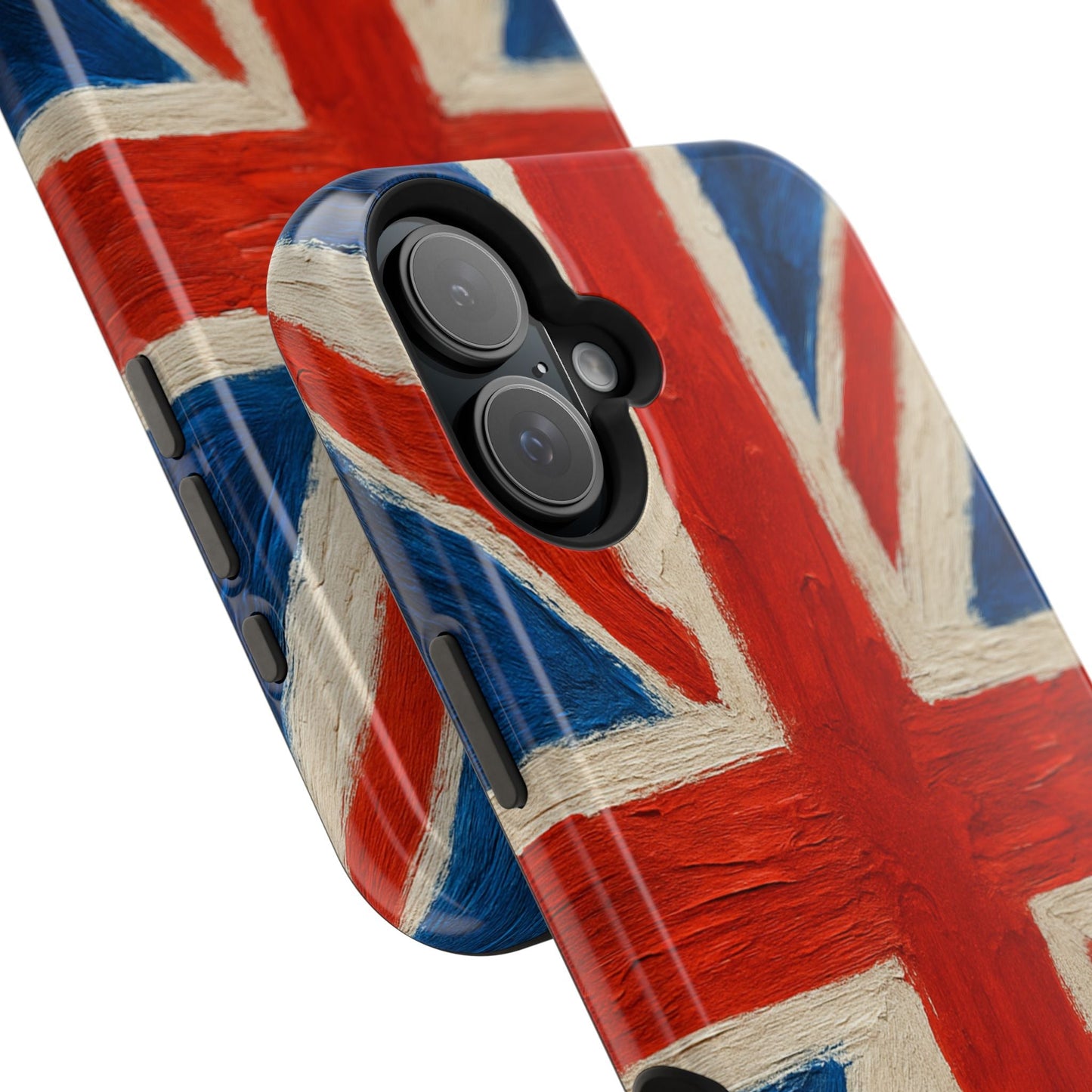 MagSafe Tough iPhone Case — UK Flag Magnetic Impact-Resistant Design  Shamo's