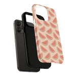 Watermelon Fruit Tough iPhone Case | Compatible with MagSafe - Shamo's