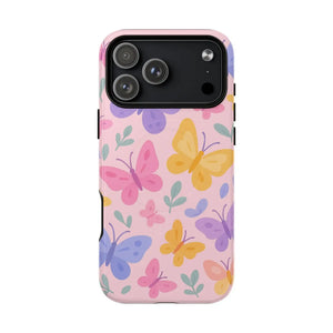 Butterfly Pattern Compatible with MagSafe Tough Magnetic Phone Case - Shamo's