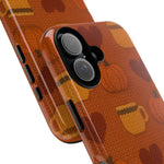 Fall Pumpkin & Coffee iPhone Case  Shamo's