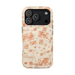 Vintage Love Letter iPhone Case — MagSafe Compatible, Impact-Resistant & Shockproof - iPhone 17 Pro / Glossy - Shamo's