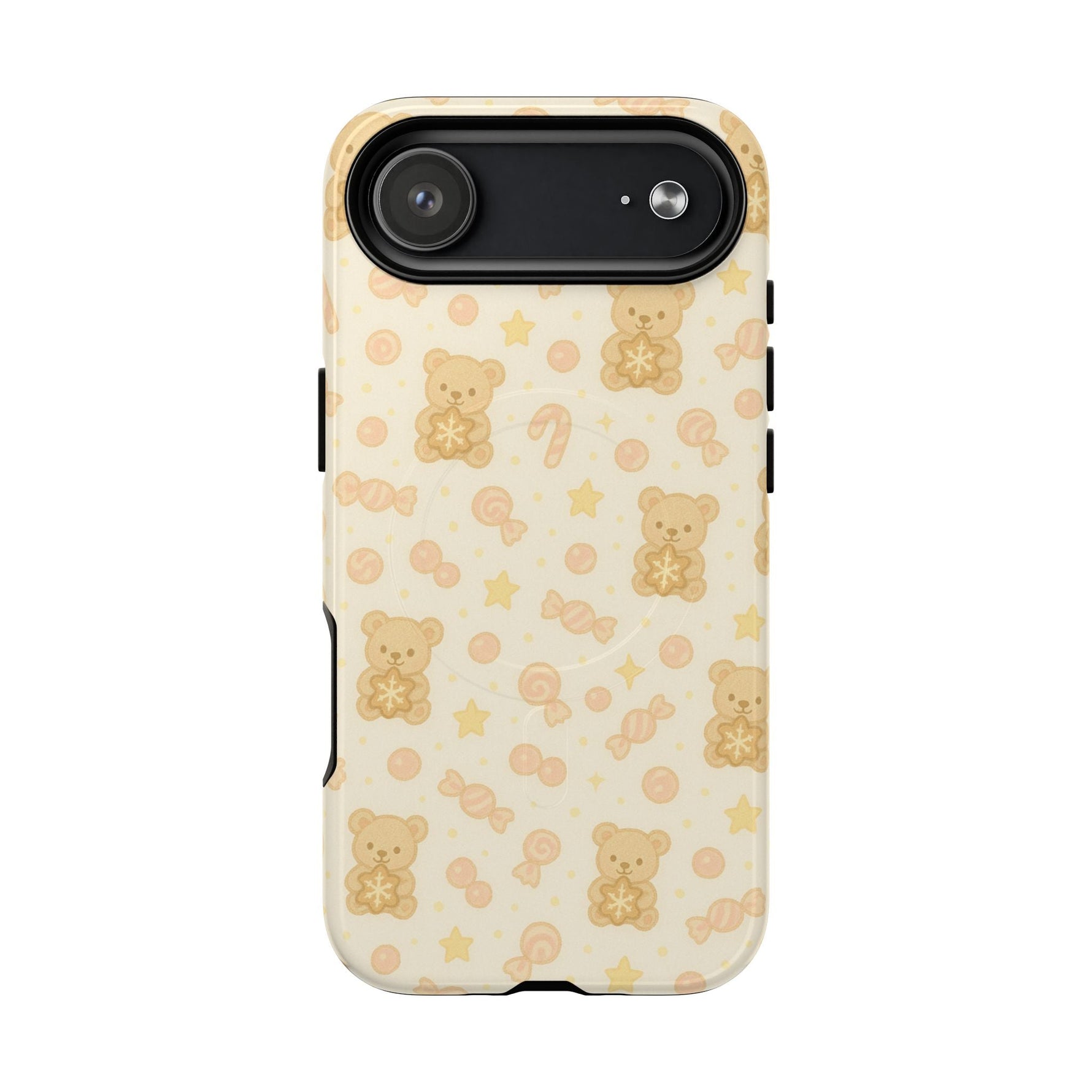 Cute Beige Teddy Bear iPhone Case with MagSafe  Shamo's iPhone 17 Air / Glossy