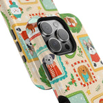 Cute Holiday Dogs MagSafe Compatible Impact-Resistant Phone Case - iPhone 17 Pro Max / Glossy - Shamo's