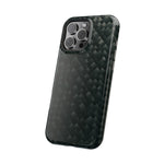 Dark Carbon Fiber Texture Magnetic Impact-Resistant iPhone Case | MagSafe compatible  Shamo's