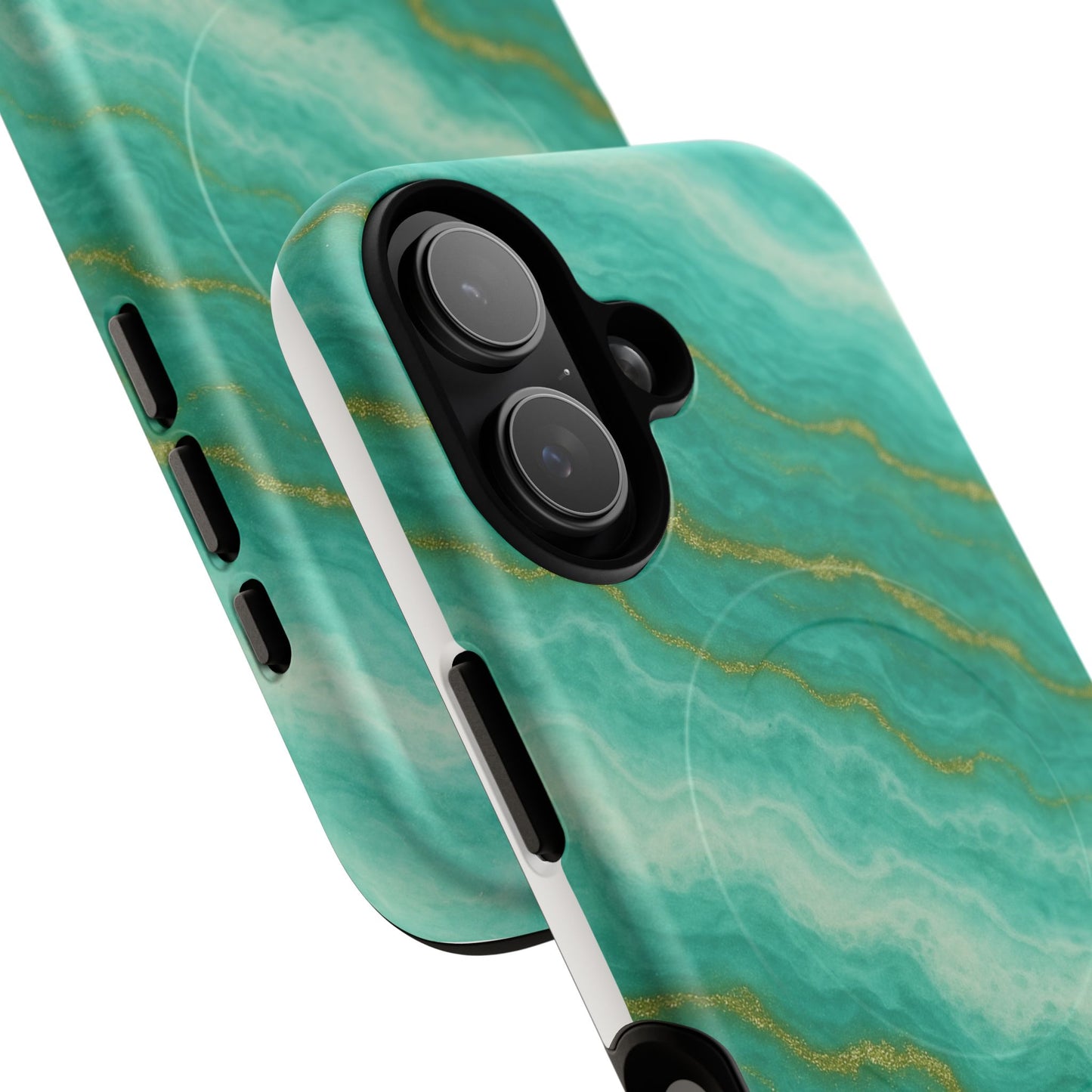 Ocean Marble Flow iPhone Case with MagSafe