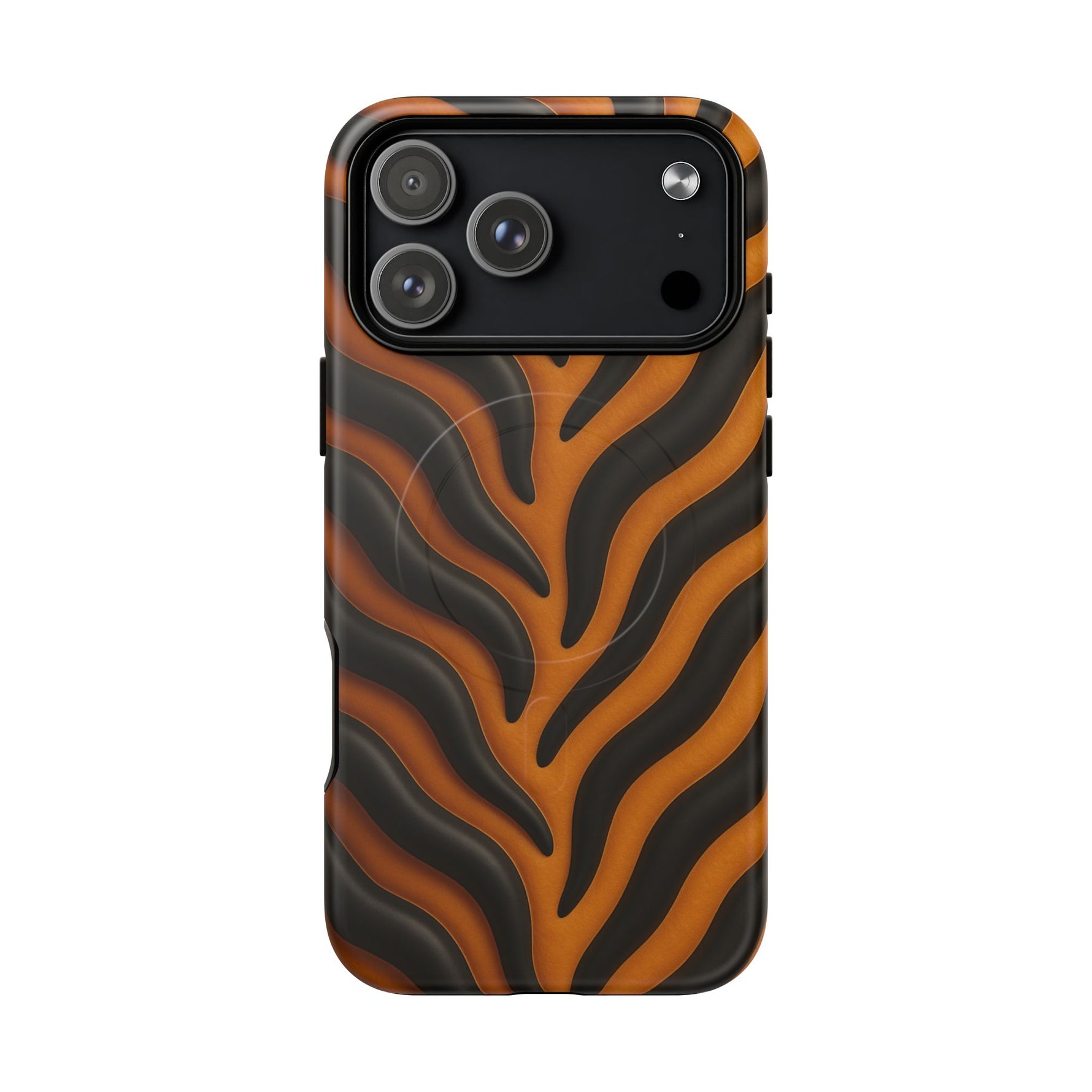 Fierce Tiger Striped iPhone Case - Works with MagSafe - Shamo's