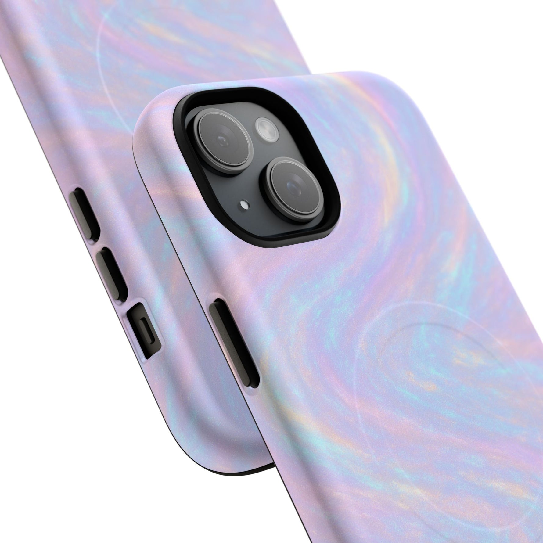 Luxury Series Iridescent Swirl iPhone Case with MagSafe - Shamo's