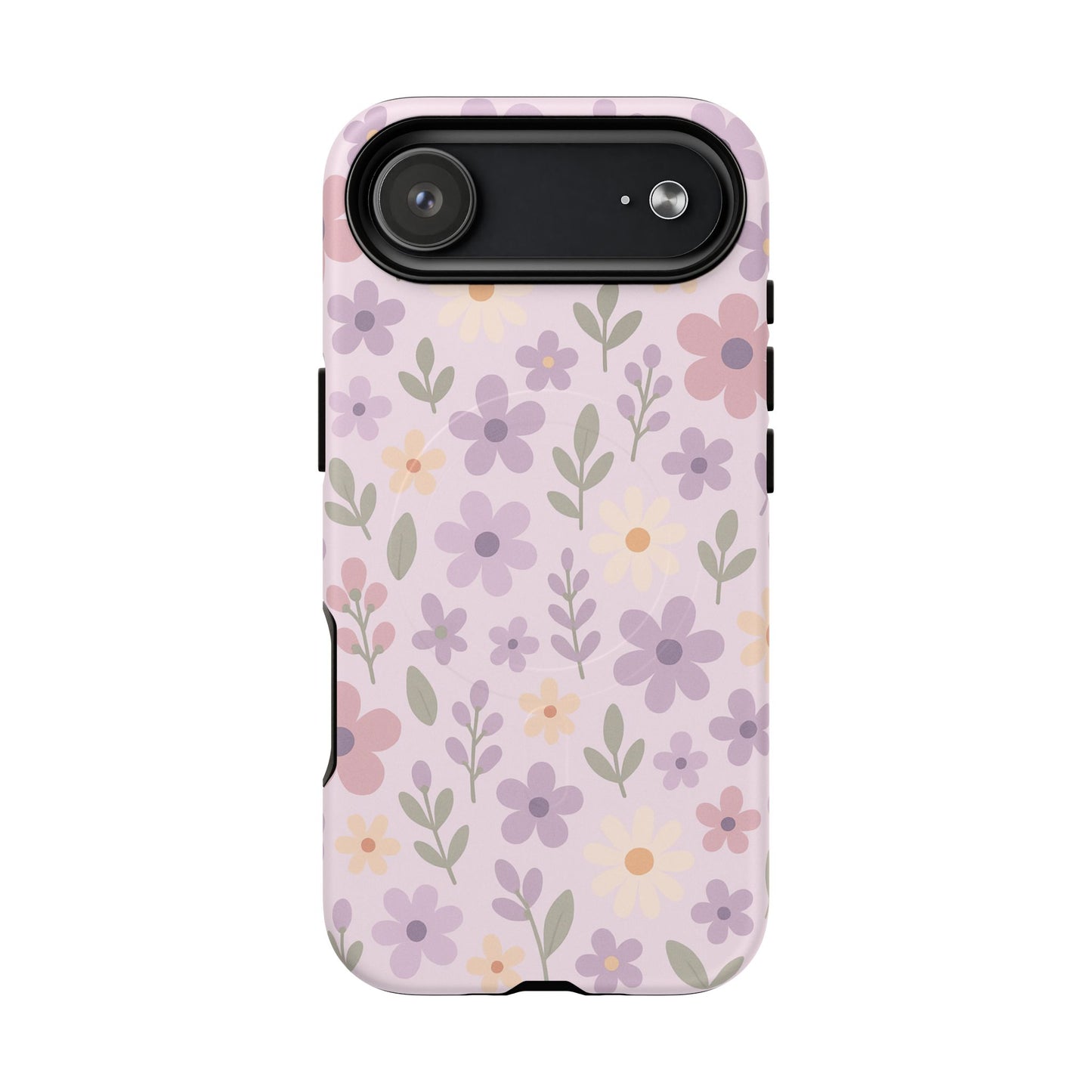Floral Magnetic | Compatible with MagSafe Phone Case - Stylish and Durable Protection