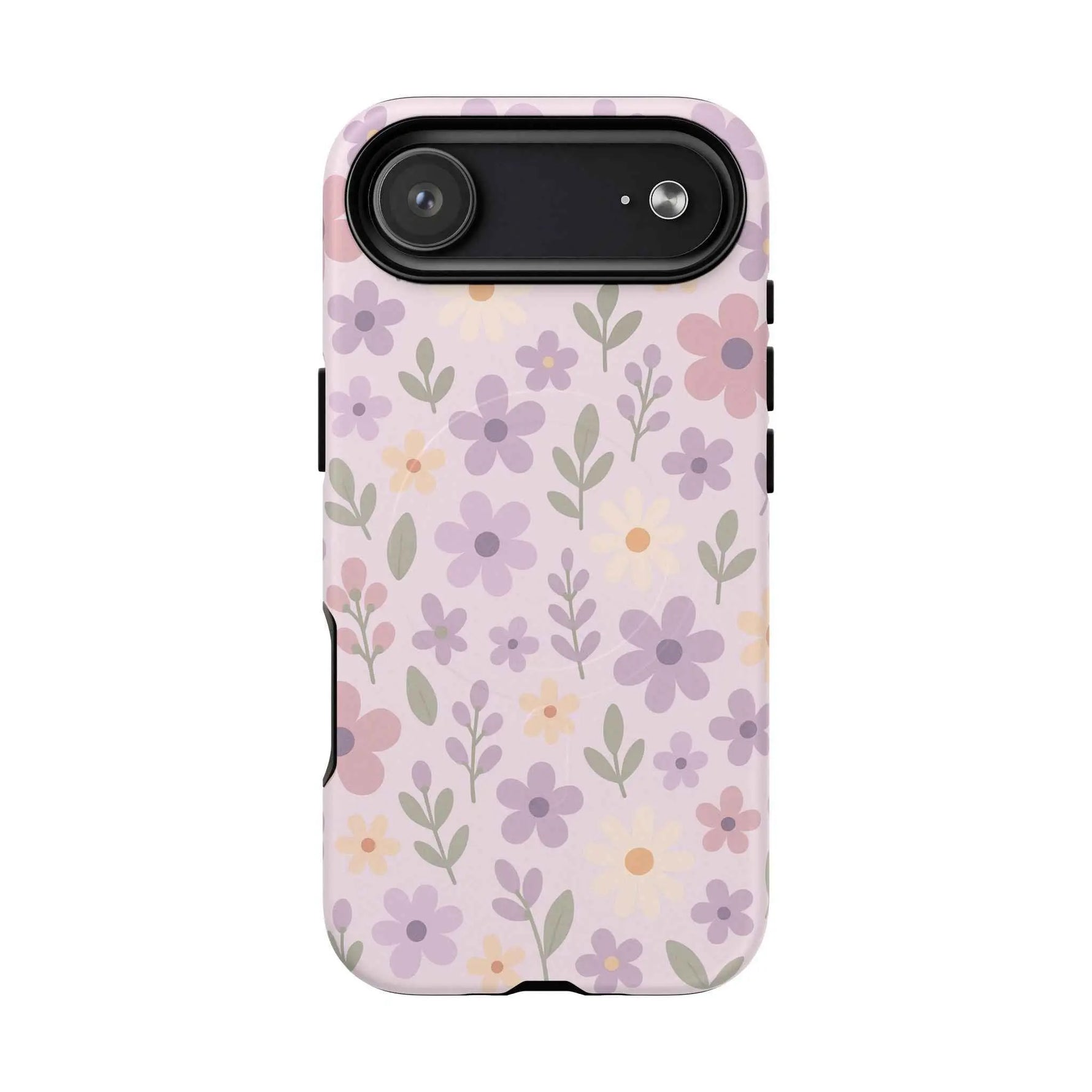 Floral Pattern | Compatible with MagSafe iPhone Case