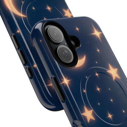 Moon Glow Magic Case for iPhone - Star and Moon Design | MagSafe