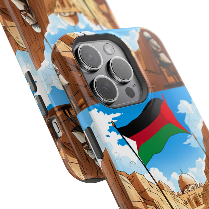 MagSafe Tough Phone Case: Palestinian Flag Edition