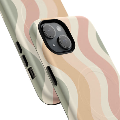 Wavy Lines iPhone Case - MagSafe
