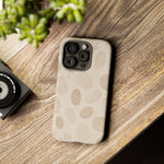 Neutral Pebble Pattern Tough iPhone Case  Shamo's