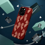 Holiday Red Bow iPhone Case — Impact‑Resistant iPhone Cover with MagSafe compatibility  Shamo's