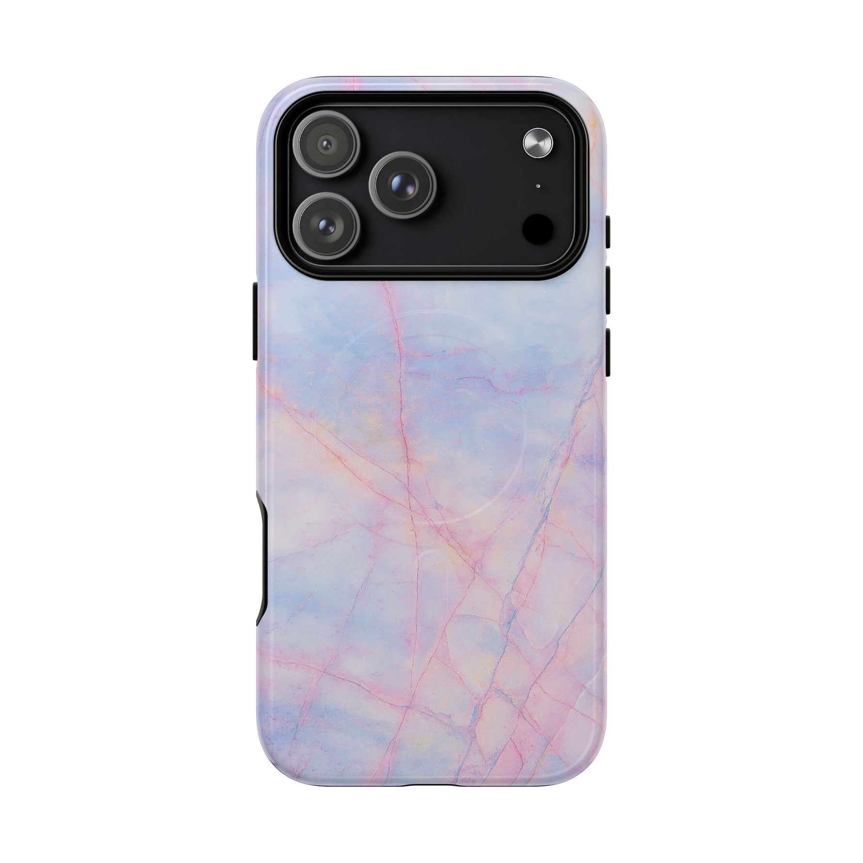 Pastel Marble iPhone Cover (MagSafe Compatible)  Shamo's iPhone 17 Pro Max / Glossy