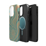 “Flow of Time” iPhone Case with MagSafe Compatibility  Shamo's
