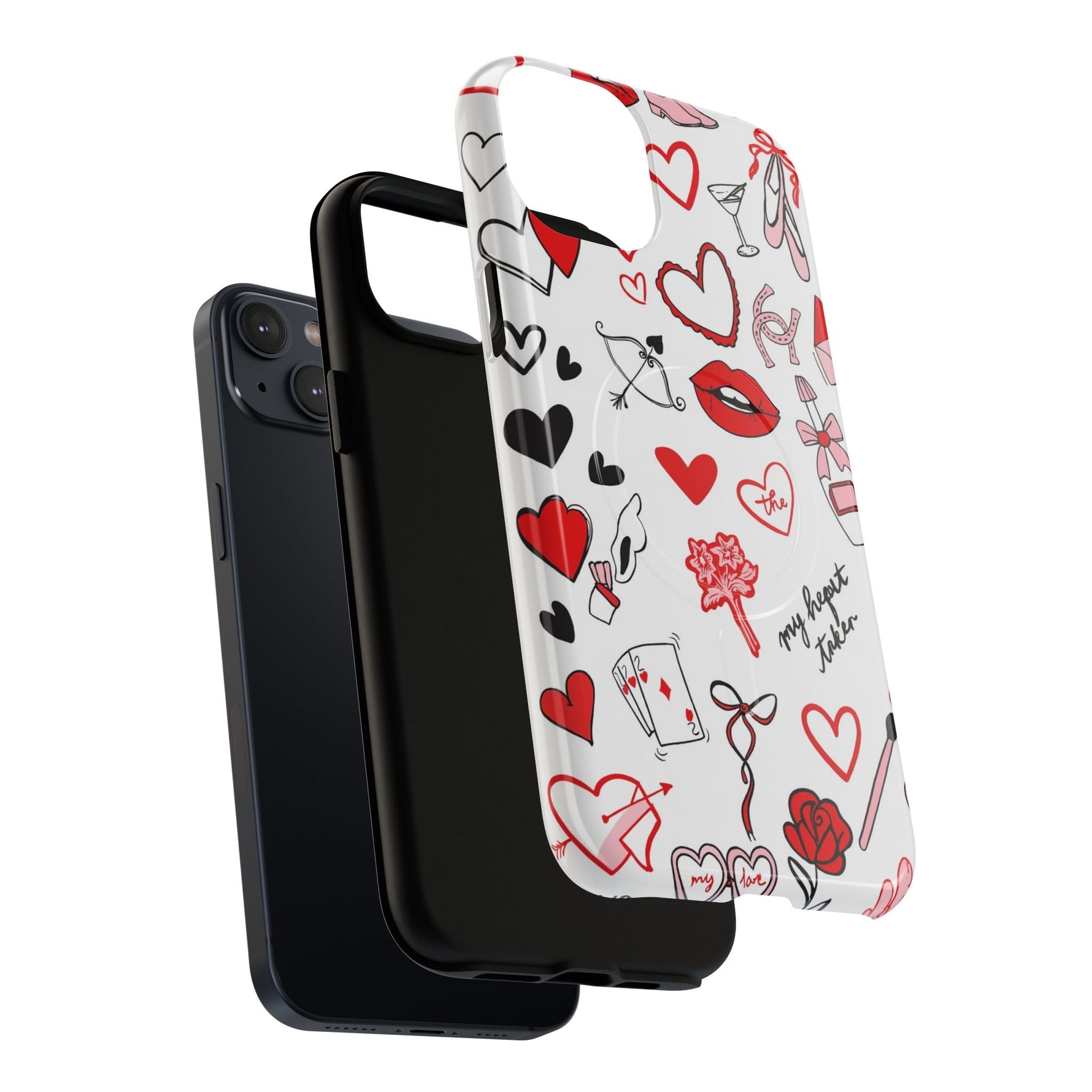 Love Doodle Tough iPhone Case (MagSafe compatible)  Shamo's