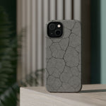 Cracked Concrete Texture iPhone Case with MagSafe compatibility  Shamo's