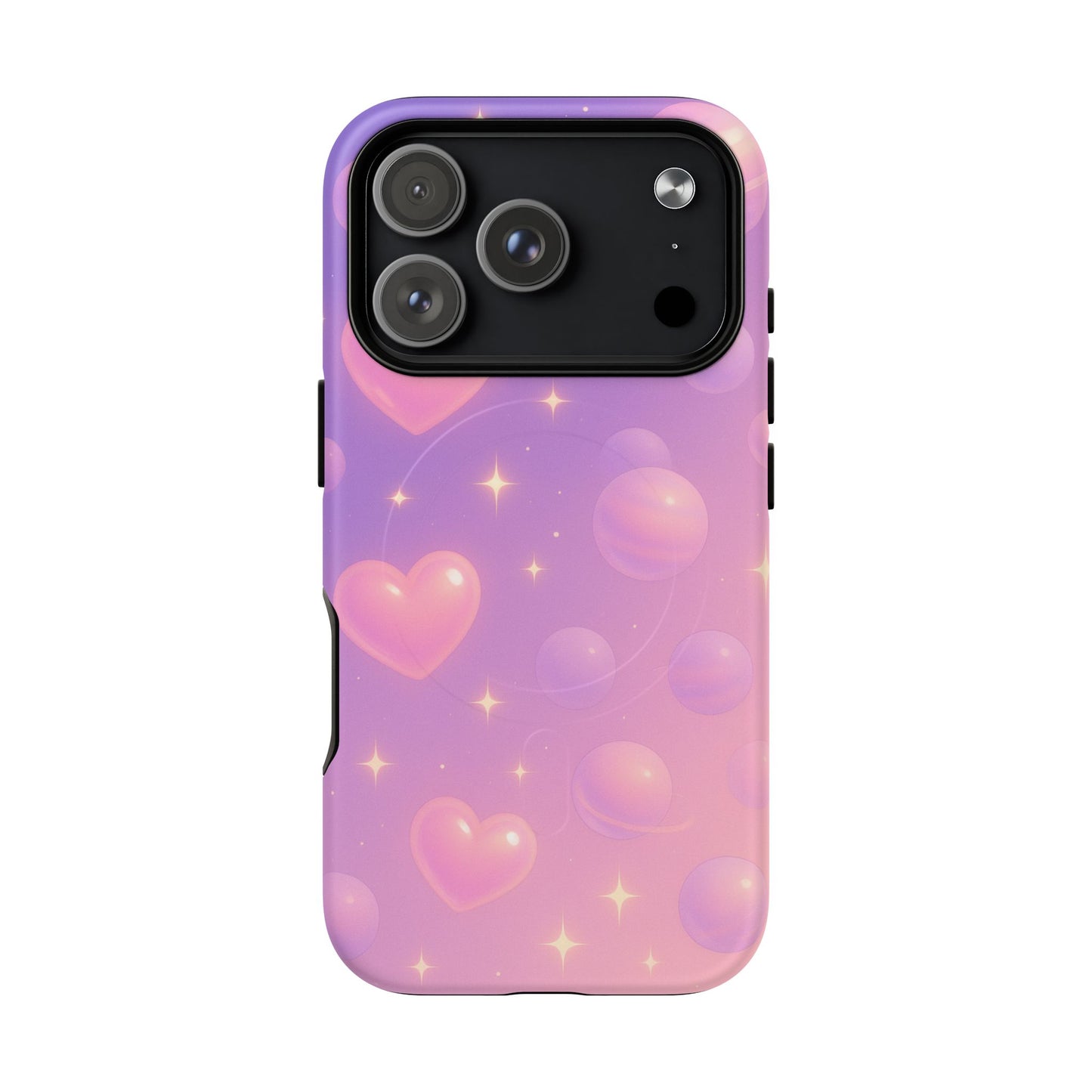 Galactic Hearts iPhone Case with MagSafe - Shamo's