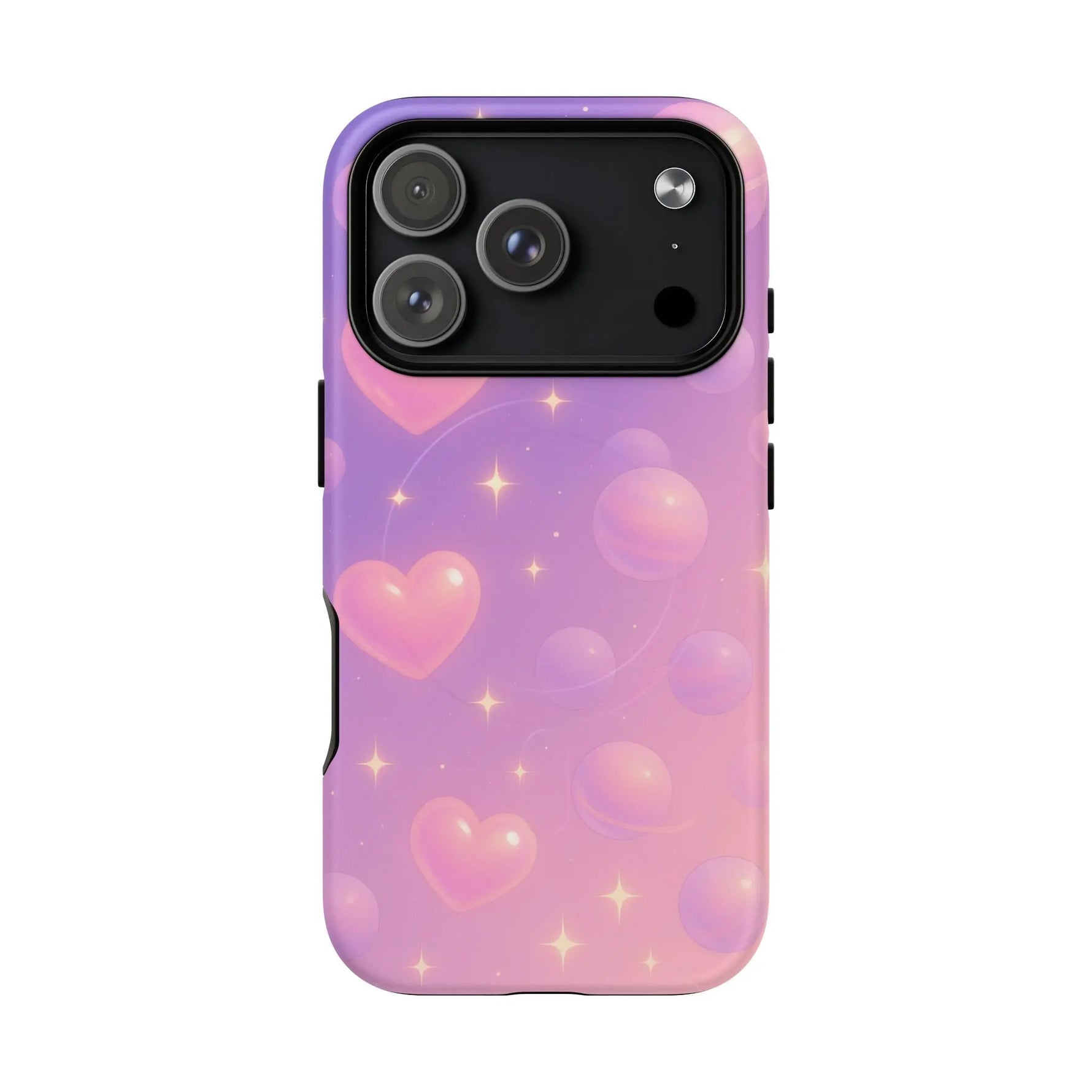 Galactic Hearts iPhone Case with MagSafe - Shamo's