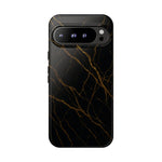 Black Marble Tough iPhone Case  Shamo's Google Pixel 9 Pro XL / Glossy