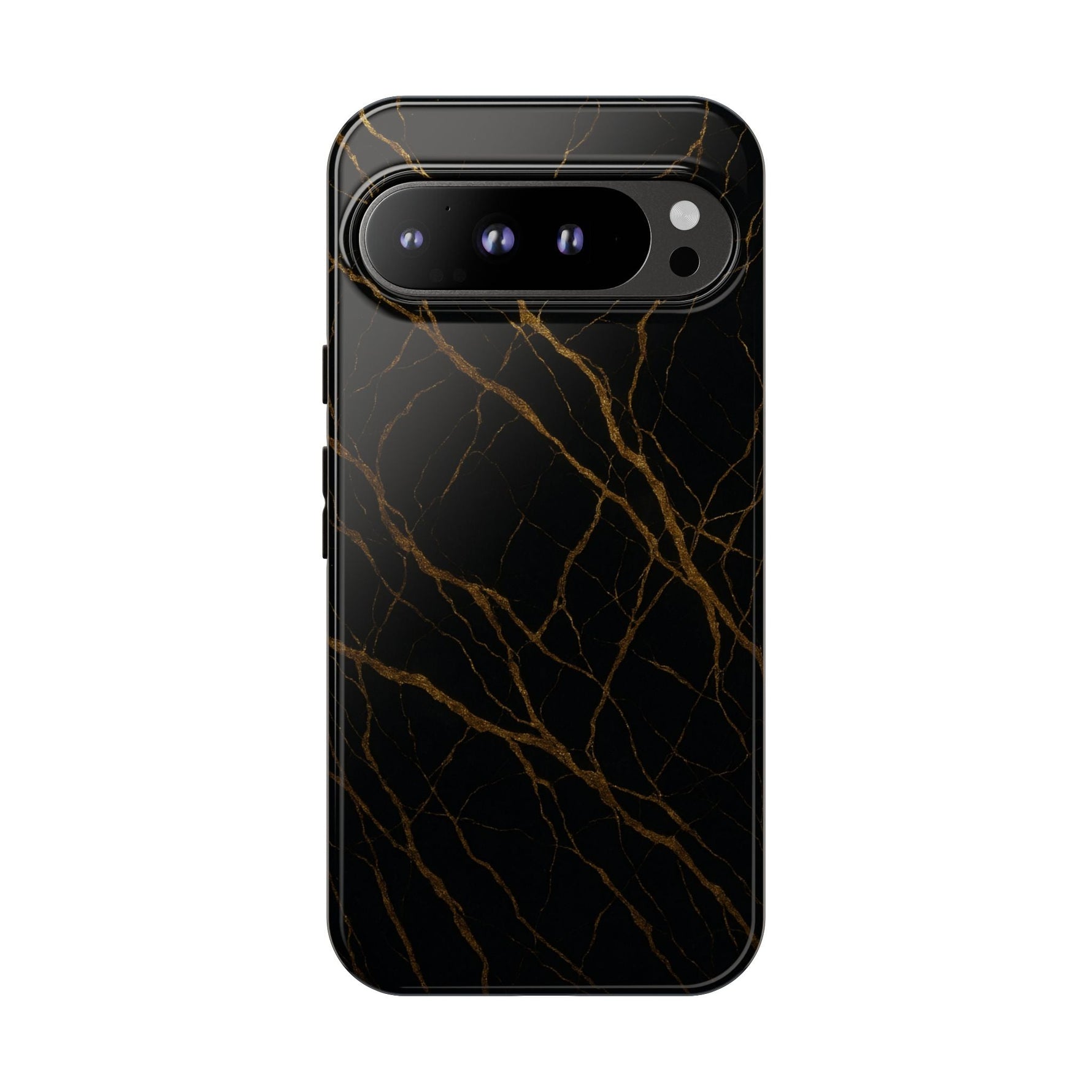 Black Marble Tough iPhone Case  Shamo's Google Pixel 9 Pro XL / Glossy